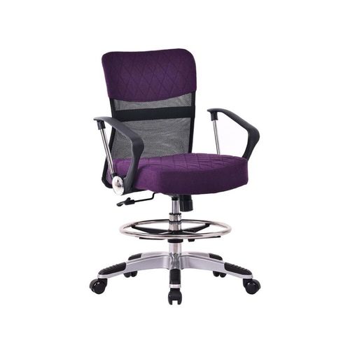 Horn Lux-i Sewing Arm Chair - for Adjustable Height Sewing & Cutting - Viola Purple