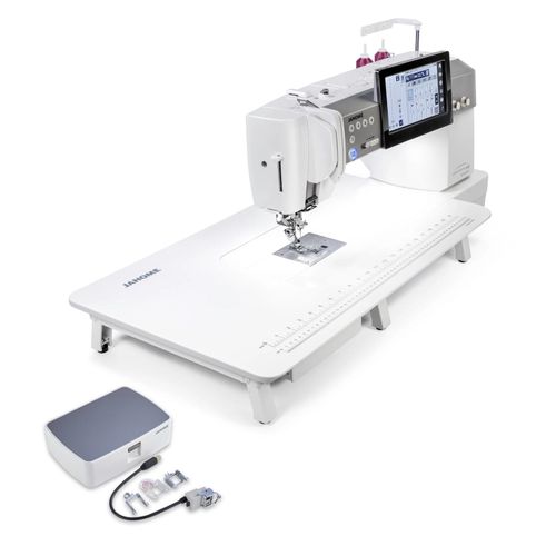 Janome CM8P Continental M8 Professional Quilting Sewing Machine - 9mm with Stitch Regulator & AcuFeed