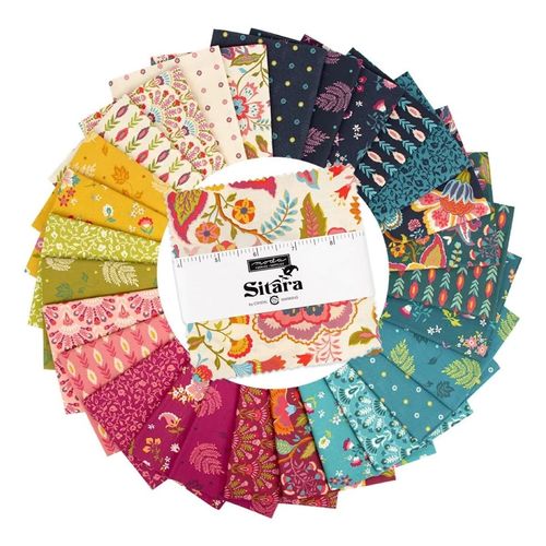 Moda Fabric Sitara by Crystal Manning - Charm Pack