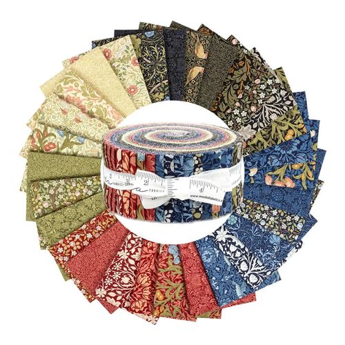 Moda William Morris Muse by Barbara Brackman - Jelly Roll