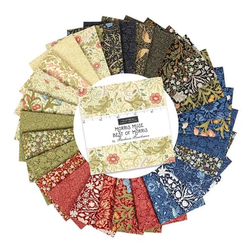 Moda William Morris Muse by Barbara Brackman - Charm Pack
