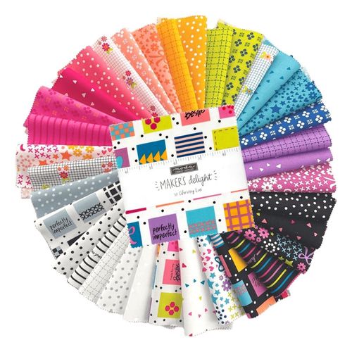 Moda Fabric Makers Delight by Chrissy Lux - Charm Pack