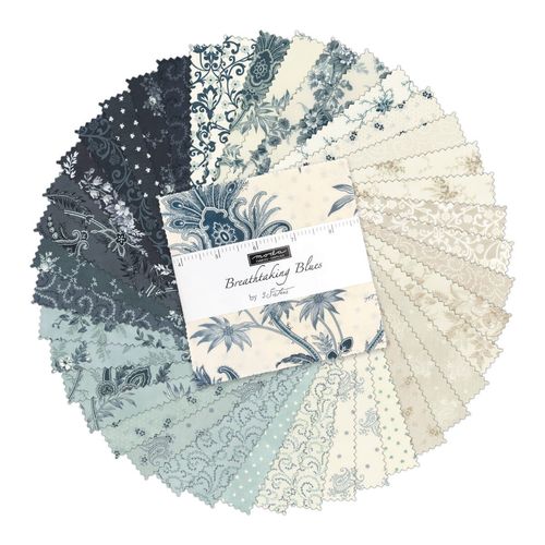 Moda Breathtaking Blues by 3 Sisters - Charm Pack