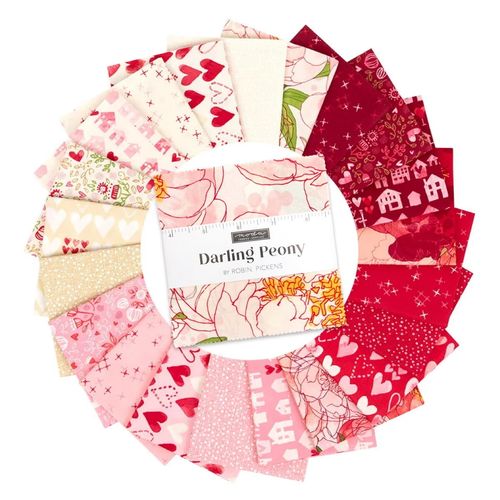 Moda Darling Peony by Robin Pickens - Charm Pack