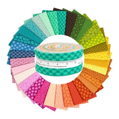 Moda Fabric Scenery by Elizabeth Hartman - Jelly Roll