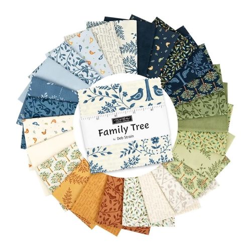 Moda Fabric Family Tree by Deb Strain - Charm Pack
