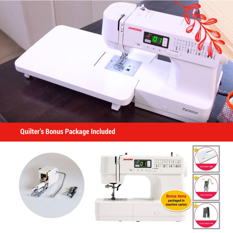 Janome DC2030 Basic Budget Quilter's Sewing Machine Sew Much Easier
