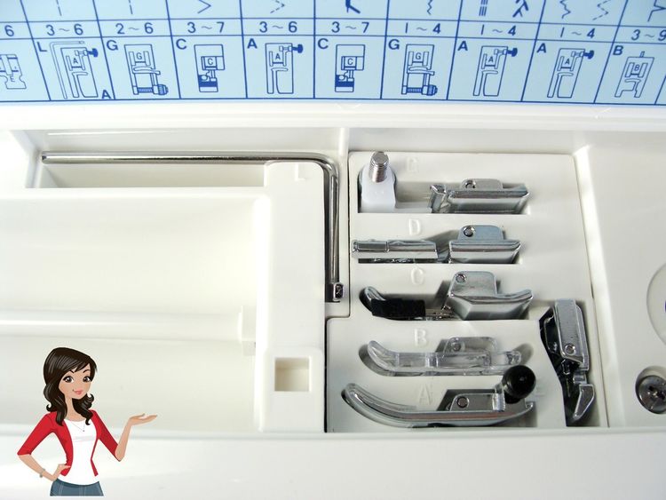 Janome My Excel Sewing Machine with Walking Foot + Feet Set Sew Much