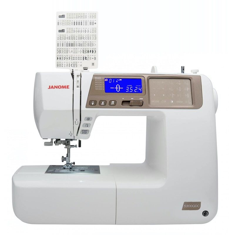 Janome 5300QDC Quilting Sewing Machine Sew Much Easier