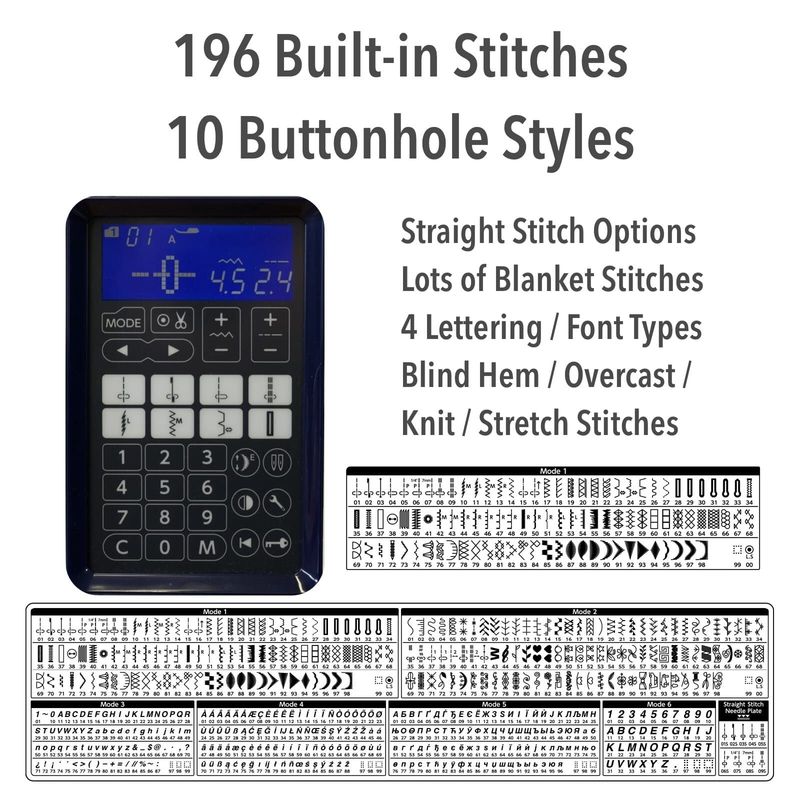 Janome Skyline S6 Sewing Quilting Machine with Builtin Walking Foot