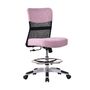 Horn Lux-i Sewing Chair - for Adjustable Height Sewing & Cutting - Pink