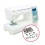 Janome Horizon Memory Craft MC8200QCP + The 9mm Ultimate Feet Set