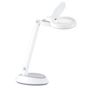Ott-Lite Space-Saving LED Desk Lamp with Magnifier