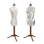 Adjustoform Lady Valet Mannequin Small Size 10 - 16 in Natural